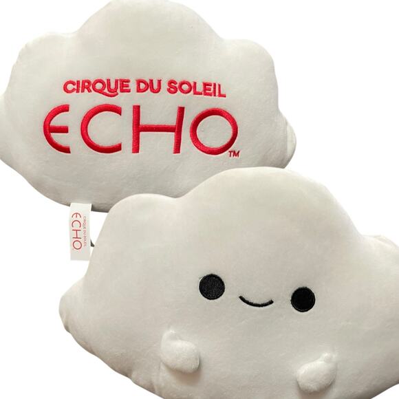 Cirque Du Soleil Echo Cloud Plush Pillow Merch Nursery Stuffed Decor Shower 14" - Picture 1 of 9